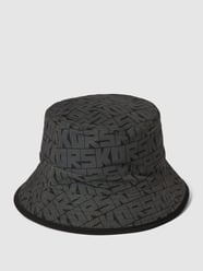 Bucket Hat mit Allover-Logo Modell 'CUBE LOGO REV BUCKET HAT' von Michael Kors Schwarz - 25