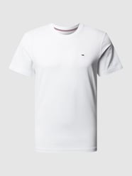 T-Shirt in Melange-Optik von Tommy Jeans Weiß - 12