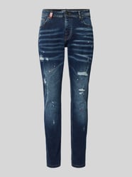 Slim Fit Jeans mit 5-Pocket-Design Modell 'JULIO' von 2Y Studios Blau - 2