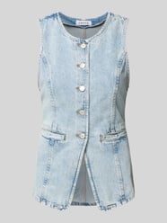 Jeansweste mit Leistentaschen Modell 'Lyla' von EDITED - 18