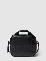 Handtasche in unifarbenem Design von CK Calvin Klein Schwarz - 10