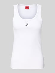 Tanktop mit Label-Stitching Modell 'Datamia' von HUGO - 15