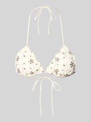 Bikini-Oberteil in Triangel-Optik Modell 'Sagittarius' von MC2 Saint Barth Beige - 8
