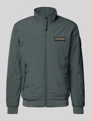 Jacke mit Label-Patch Modell 'Sailor' von Napapijri Grün - 5