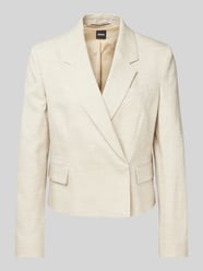 Blazer mit Brustleistentasche Modell 'Jaleto' von BOSS Beige - 29