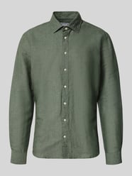 Koszula casualowa z mieszanki lnu o kroju regular fit od Jake*s - 1