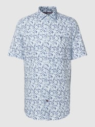 Regular Fit Freizeithemd mit Kentkragen von Tommy Hilfiger Tailored Blau - 36
