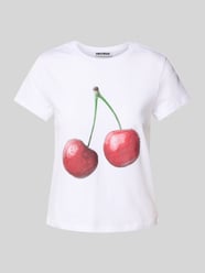 T-shirt z nadrukiem z logo od REVIEW - 32