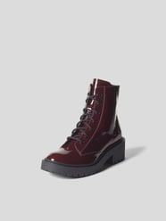 Schnürboots mit Blockabsatz von Kenzo Rot - 33