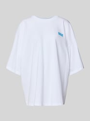 Oversized T-shirt met labelprint, model 'GIXY' van American Vintage - 33