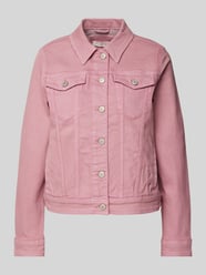 Jeansjacke mit Brustpattentaschen von Christian Berg Woman Rosa - 15