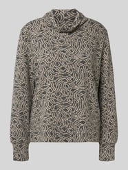 Gebreide pullover met opstaande kraag van More & More - 24