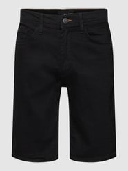 Jeanshorts im 5-Pocket-Design von Blend Schwarz - 10