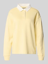Shirt met lange mouwen met polokraag en korte knoopsluiting van GANT - 18