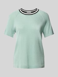 Strickshirt mit Effektgarn und Raglanärmeln von Jake*s Collection - 43