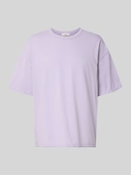 T-shirt z obniżonymi ramionami model 'FAZY' od American Vintage - 11
