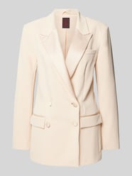 Blazer mit Reverskragen von Stefanel Braun - 30