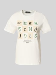 T-Shirt mit Motiv- und Label-Print Modell 'TEIERA' von Weekend Max Mara - 20