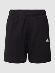 Shorts mit Label-Print von ADIDAS SPORTSWEAR Schwarz - 34