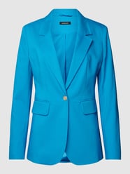 Blazer met reverskraag van More & More Blauw / turquoise - 26