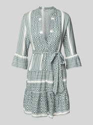 Tailliertes Blusenkleid mit Allover-Muster Modell 'ATHENA' von Only - 39
