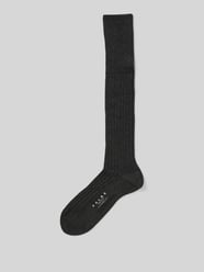 Socken mit Label-Detail Modell 'MILANO' von Falke Grau - 41