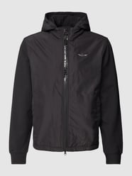 Sweatjacke mit Label-Stitching von Aeronautica Militare Schwarz - 28
