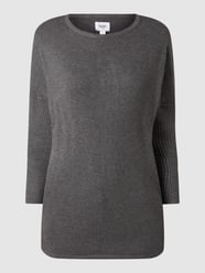 Pullover met kapmouwen van Saint Tropez Grijs - 21