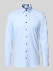 Slim Fit Businesshemd aus Baumwoll-Mix mit Kentkragen von OLYMP Level 5 - 29