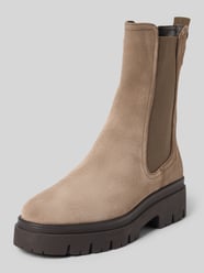 Chelseas aus echtem Rindsleder von Tamaris Beige - 7