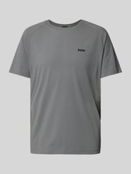 T-Shirt mit Label-Print von BOSS Green Grau - 26