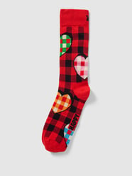 Socken mit Motiv-Print von Happy Socks Rot - 41