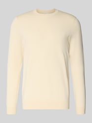 Regular Fit Strickpullover mit Seide-Anteil von Profuomo - 42