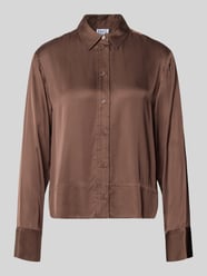Regular fit blouse van viscose van Emily Van den Bergh - 14