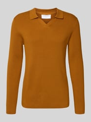 Relaxed fit pullover met structuurmotief van Lindbergh - 3