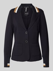 Slim fit blazer met steekzakken van Marc Cain - 39