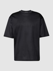 T-Shirt mit Rundhalsausschnitt von Stylebop Blau - 5