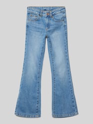 Slim Fit Jeans aus Baumwoll-Mix mit Flared Legs von Tom Tailor - 27