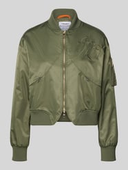 Kurtka bomber z dwukierunkowym zamkiem błyskawicznym od Original Bombers - 11