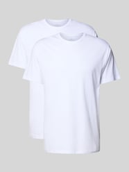T-shirt van puur katoen in een set van 2 stuks van Götzburg Wäsche - 10