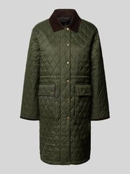 Regular Fit Steppmantel mit Druckknöpfen von Barbour - 6