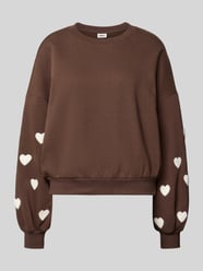 Regular fit sweatshirt van katoenmix model 'MACY' van ONLY - 3
