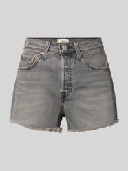 Regular Fit Jeansshorts aus Baumwoll-Mix Modell '501®' von Levi's® - 30