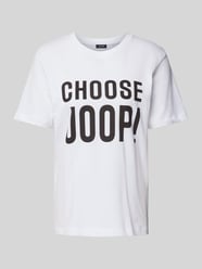 T-Shirt mit Logo-Print von JOOP! Weiß - 45