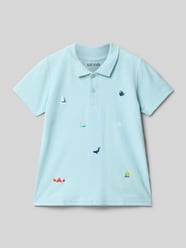 Poloshirt mit Label-Stitching von Blue Seven - 1