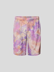 Shorts im Batik-Look von MSGM Lila - 16