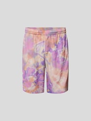 Shorts im Batik-Look von MSGM Lila - 40