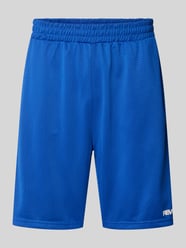 Shorts mit elastischem Bund von REVIEW Blau - 22