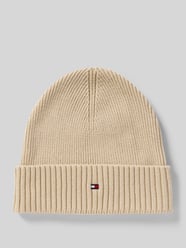 Muts van een mix van katoen en kasjmier van Tommy Hilfiger Beige - 21