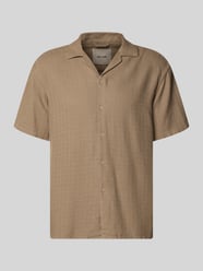 Koszula casualowa o kroju regular fit z mieszanki wiskozy i lnu model 'LATHAM' od ONLY & SONS - 21
